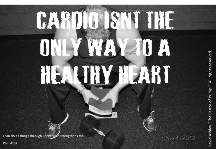 Cardio isn't the only way to a healthy heart. 